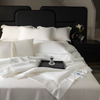 Luxury Home Tencel White Quilt Comforter