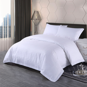  Jacquard Geometry Hotel Linen 300TC Bedding Sets 