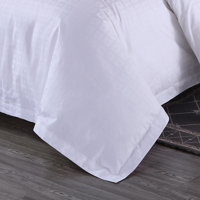  Jacquard Geometry Hotel Linen 300TC Bedding Sets 